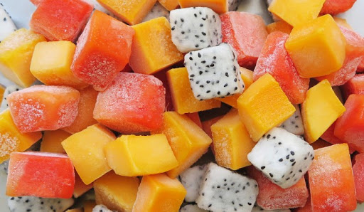 Đóng gói trái cây đông lạnh