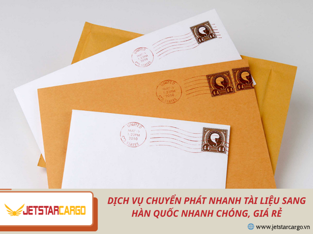 Dịch vụ chuyển phát nhanh tài liệu sang Hàn Quốc nhanh chóng, giá rẻ tại Jetstar Cargo