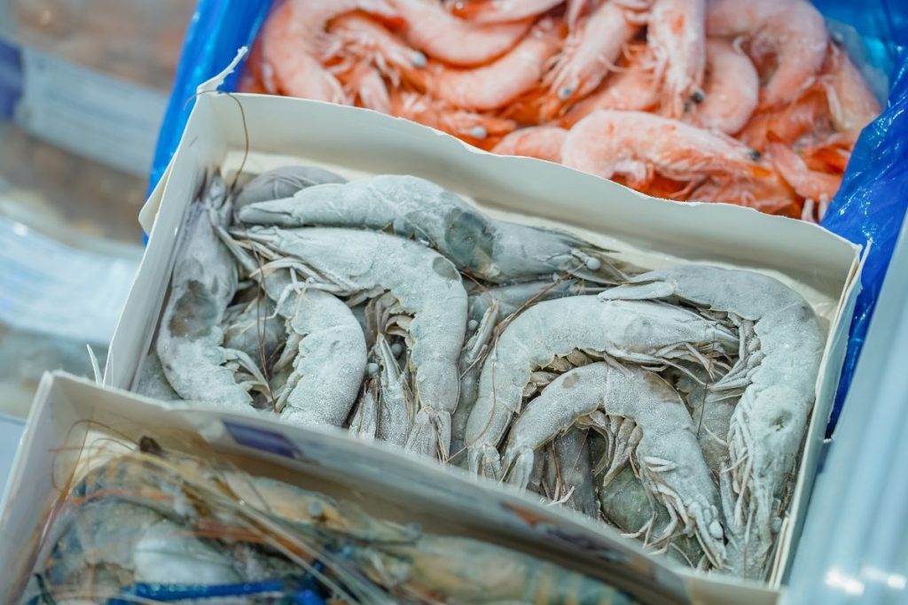 6 GIẢI PHÁP TỐI ƯU VẬN CHUYỂN TÔM ĐÔNG LẠNH ĐI TRUNG QUỐC